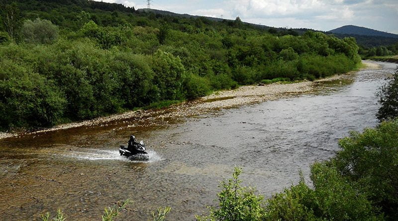 Bieszczady na motocyklu