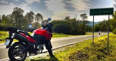 Bieszczady na motocyklu