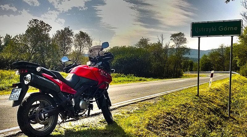 Bieszczady na motocyklu